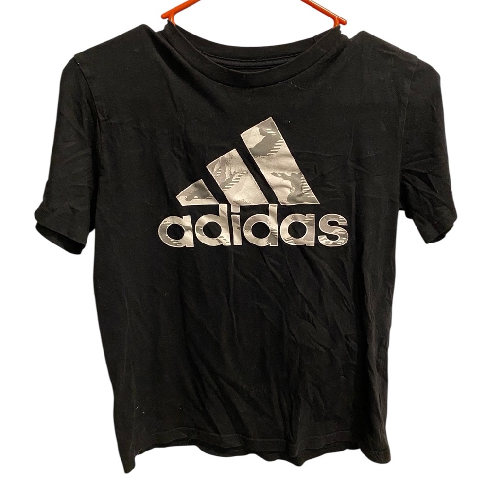 Adidas Black Tee with Logo